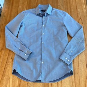 Boss by Hugo Boss Slim Fit Button Up Shirt Blue Med